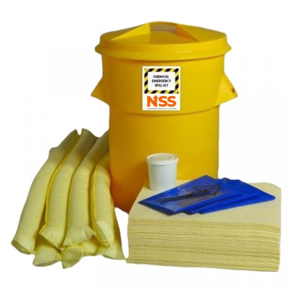 90 Litre Chemical Spill Kit Bin