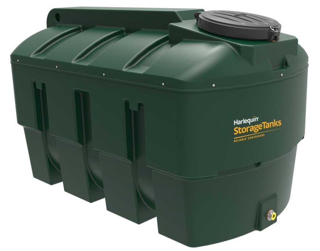 2000 Litre Harlequin ITE Horizontal Bunded Oil Tank